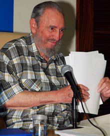 Fidel Castro, in a Cuban government released photo, last Friday